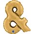 Symbol Ampersand Gold micro 07inc 