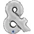 Symbol Ampersand Silver micro 07inc 