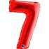 Number 7 Red 14inc 