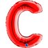 Letter C Red 14inc 