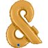 Symbol Ampersand Gold 14inc 