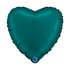 Heart 18inc Satin Emerald Green 