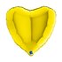 Heart 18inc Yellow 