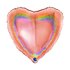 Heart 18inc Glitter Holographic Rose Gold 