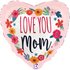 H09 Satin Love You Mom Blossoms 