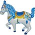 Circus Horse Blue 