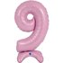 Number Standup 9 Pastel Pink 