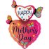 Mother's Day Butterfly Hearts 