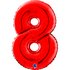 Number 8 Red 26inc 
