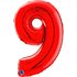 Number 9 Red 26inc 