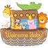 Noah's Ark Welcome Baby 
