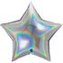 Star 36inc Glitter Holographic Silver 