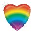 H18 Glitter Rainbow Heart 