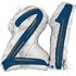 Marble Mate Numbers 21 Blue 