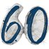 Marble Mate Numbers 60 Blue 