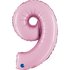 Number 9 Pastel Pink 14inc 