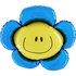 Smiley Flower Blue 