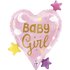 Baby Girl Heart Stars 