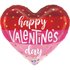 Satin Stripes Valentine Heart 