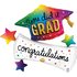 Rainbow Grad Hat Diploma 