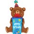 Birthday Smiley Gift Bear 