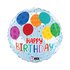 R18 Birthday Colorful Balloon 