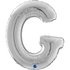 Letter G Silver 26inc 