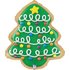 Christmas Tree Cookie 