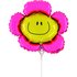 Smiley Flower Fuxia mini 